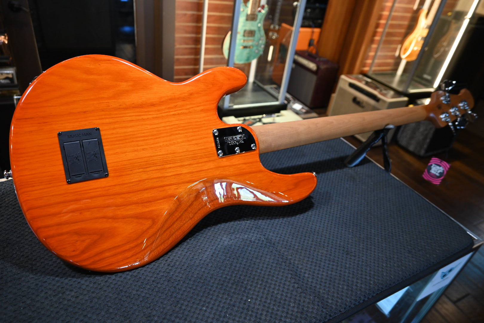 Music Man Stingray Special H - Translucent Orange Bass #9225 - Danville Music