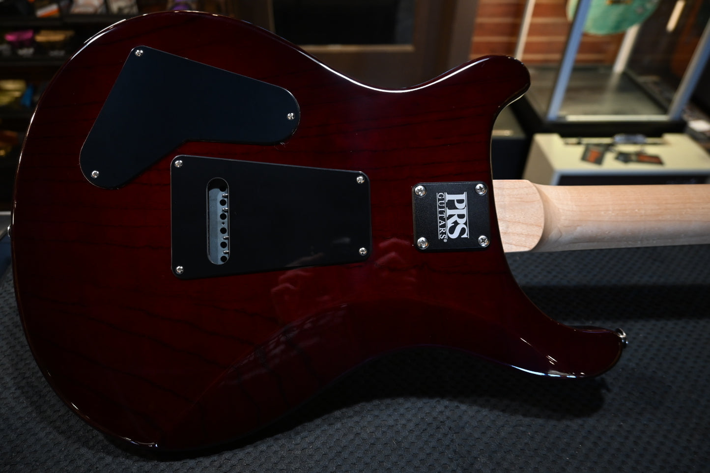 PRS Wood Library Swamp Ash Special - Dark Cherry Sunburst Guitar #7357 - Danville Music