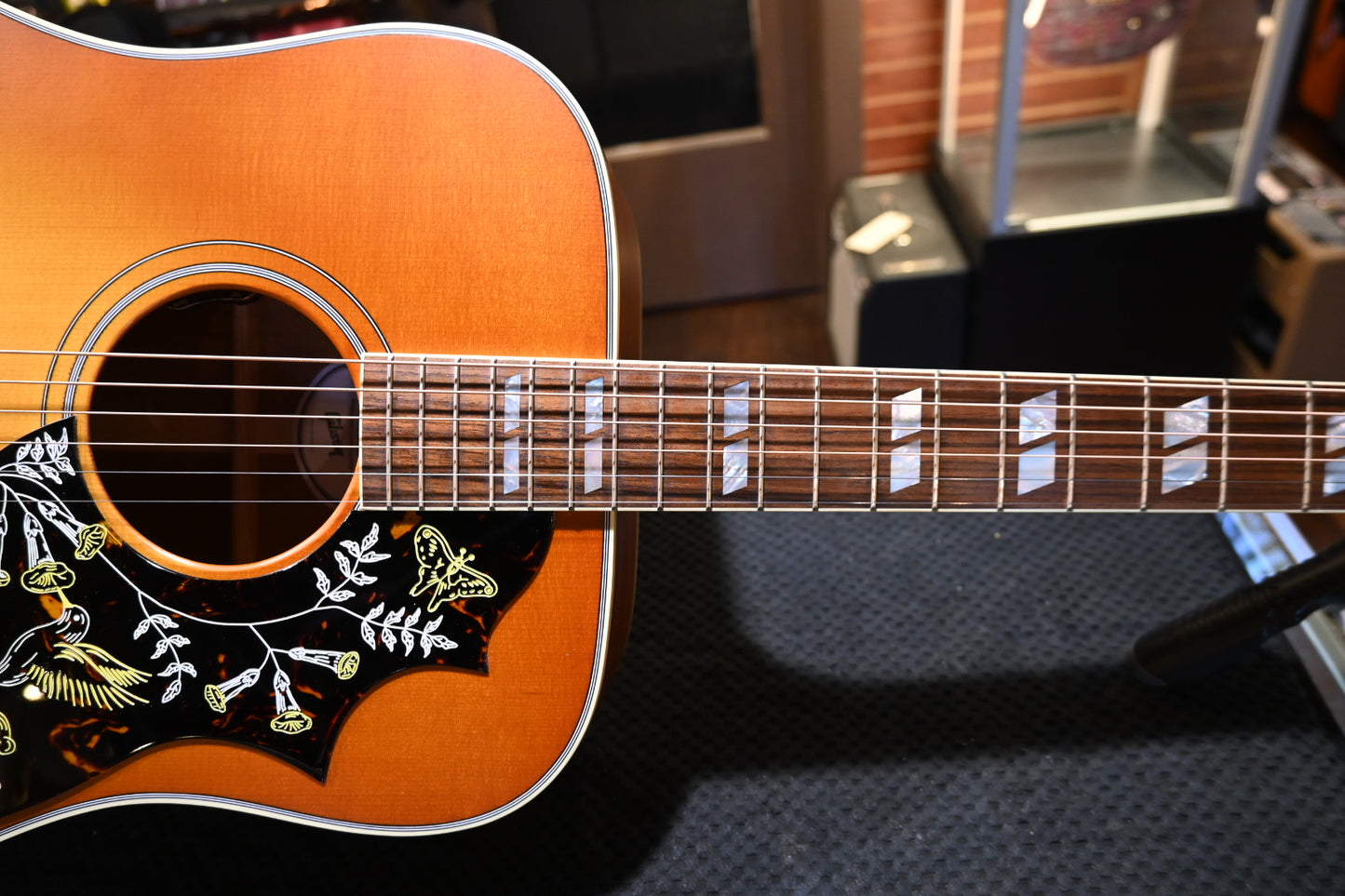 Gibson Hummingbird Faded 2025 - Heritage Cherry Sunburst Guitar #5022