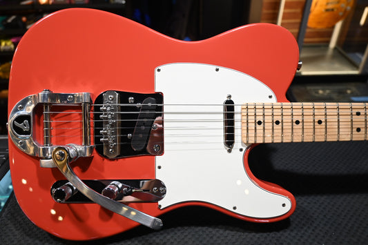 Fender Mod Shop Telecaster 2022 - Fiesta Red Guitar #0988 - Danville Music
