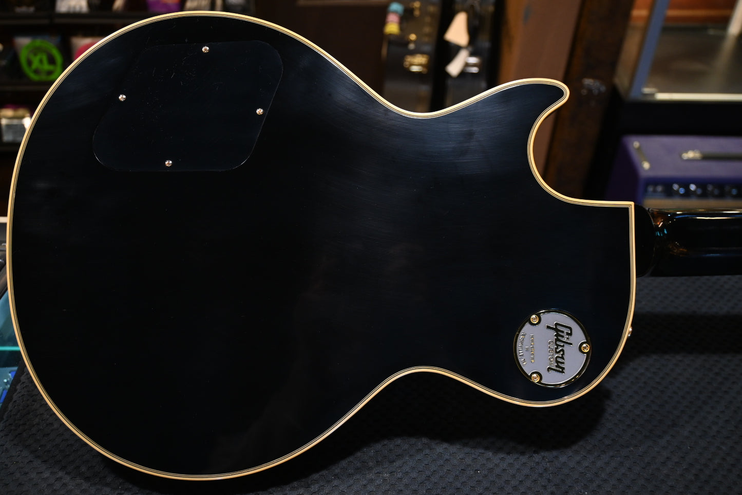 Gibson Custom Shop Les Paul Custom 2-Pickup VOS - Ebony Guitar #1904
