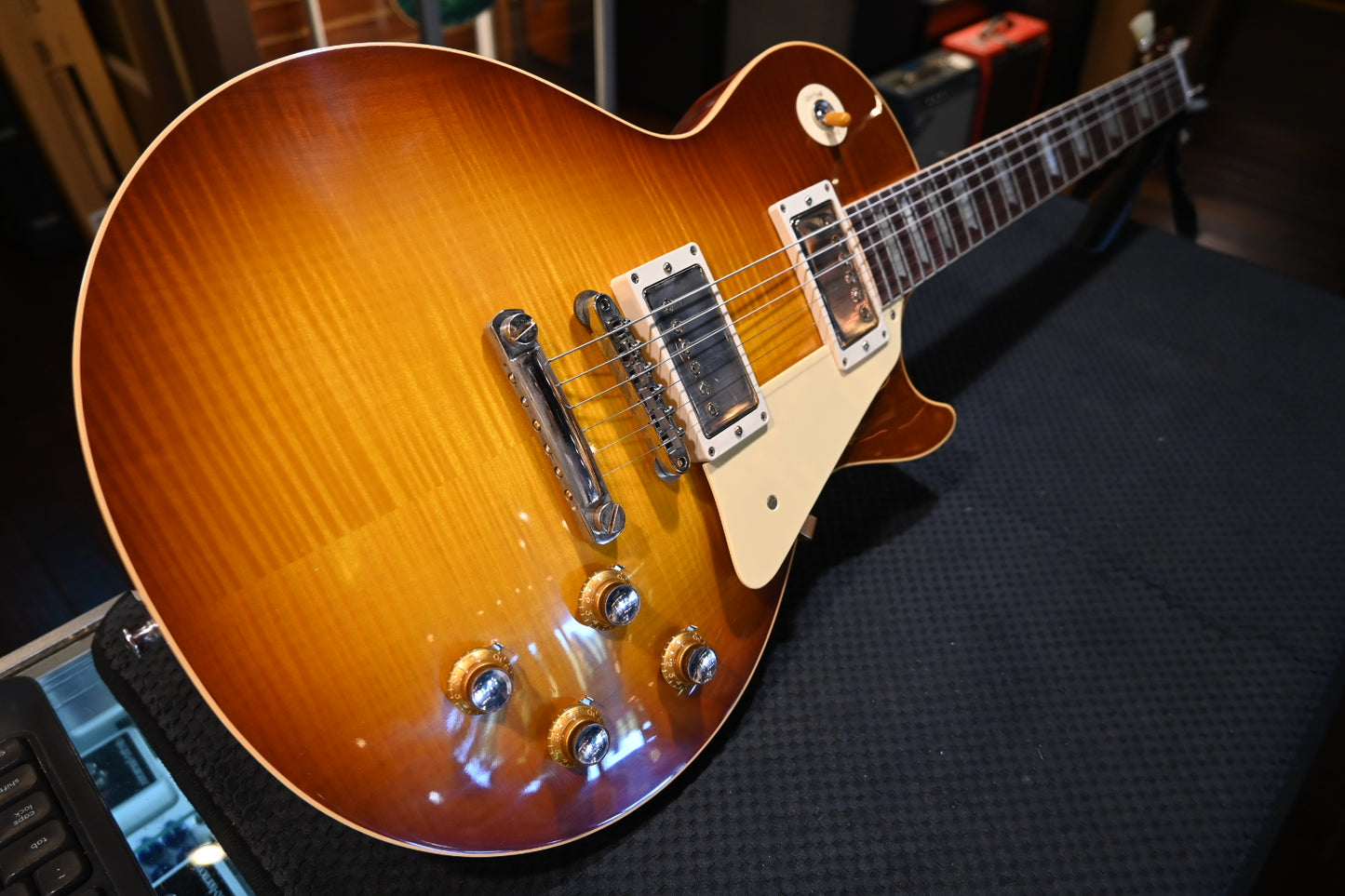 Gibson Custom Shop 1960 Les Paul Standard Reissue VOS - Iced Tea Burst Guitar #4246 - Danville Music