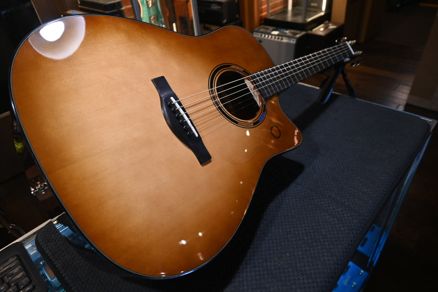 Yamaha TAG3 C Transacoustic - Sandburst Guitar #0441 - Danville Music
