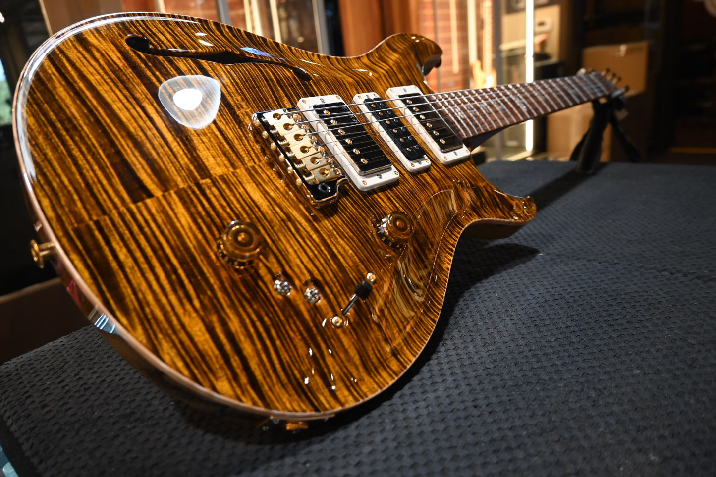 PRS 40th Anniversary Special Semi-Hollow Limited Edition - Yellow Tiger Guitar #7727