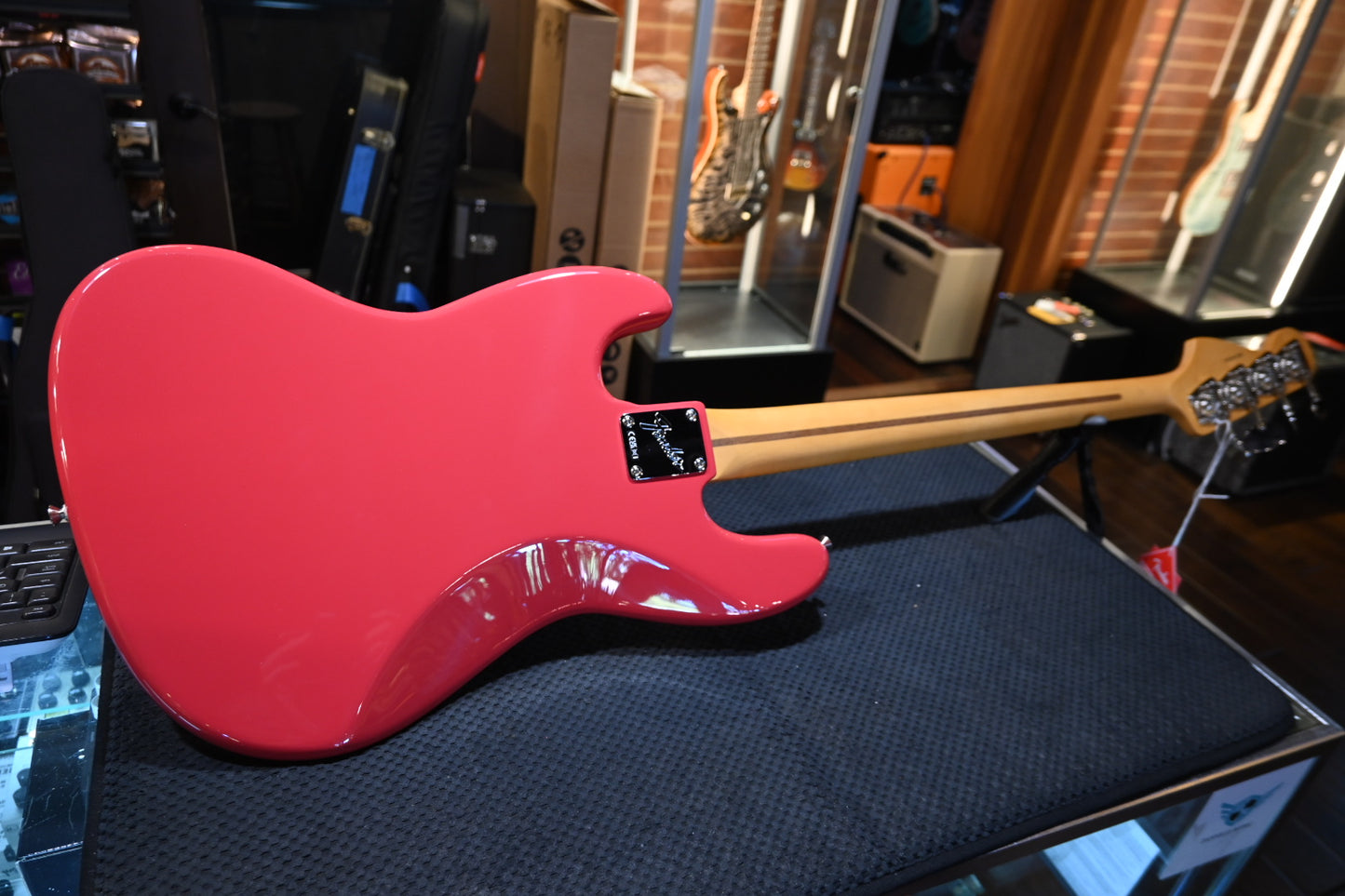 Fender American Professional Classic Jazz Bass - Faded Dakota Red Bass #9017