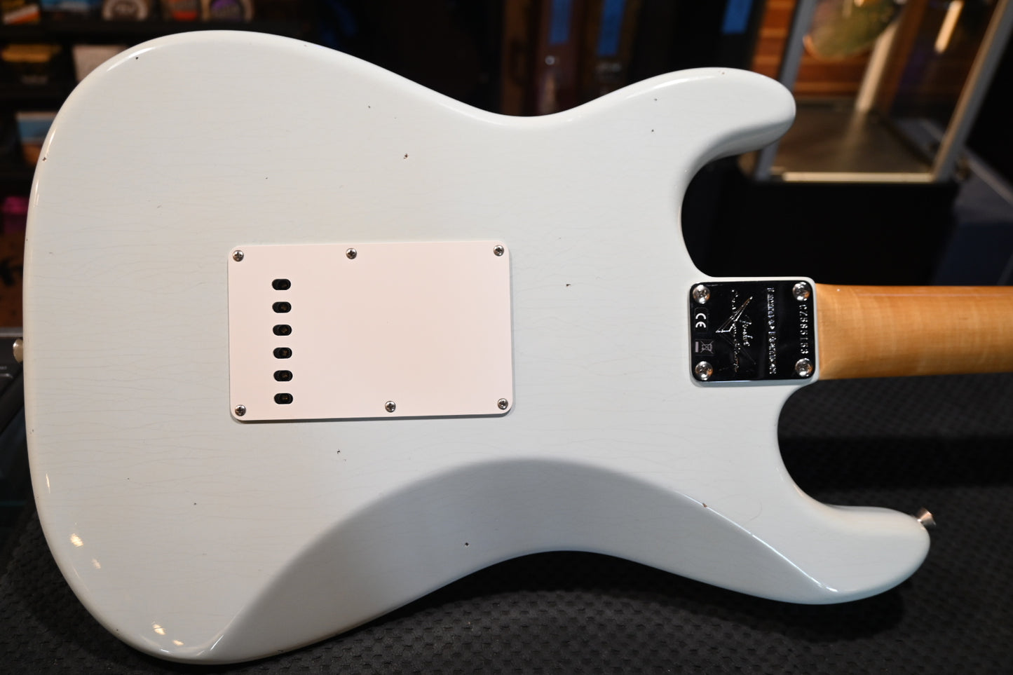 Fender Custom Shop LTD 1964 Stratocaster Journeyman/Closet Classic - Faded Aged Sonic Blue Guitar #5153