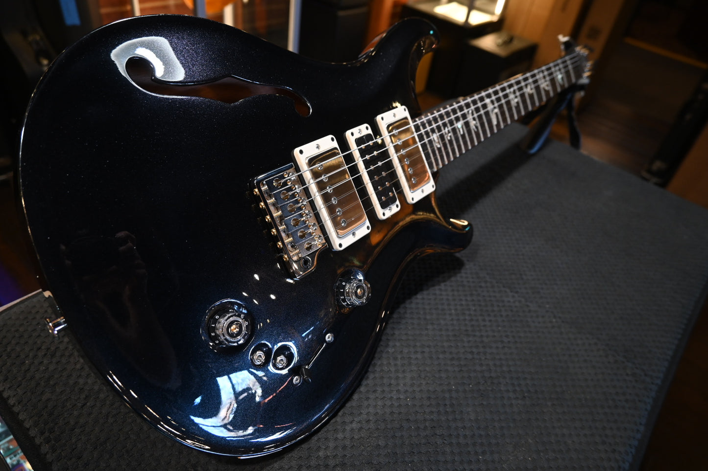 PRS Special Semi-Hollow - Metallic Black Guitar #7641