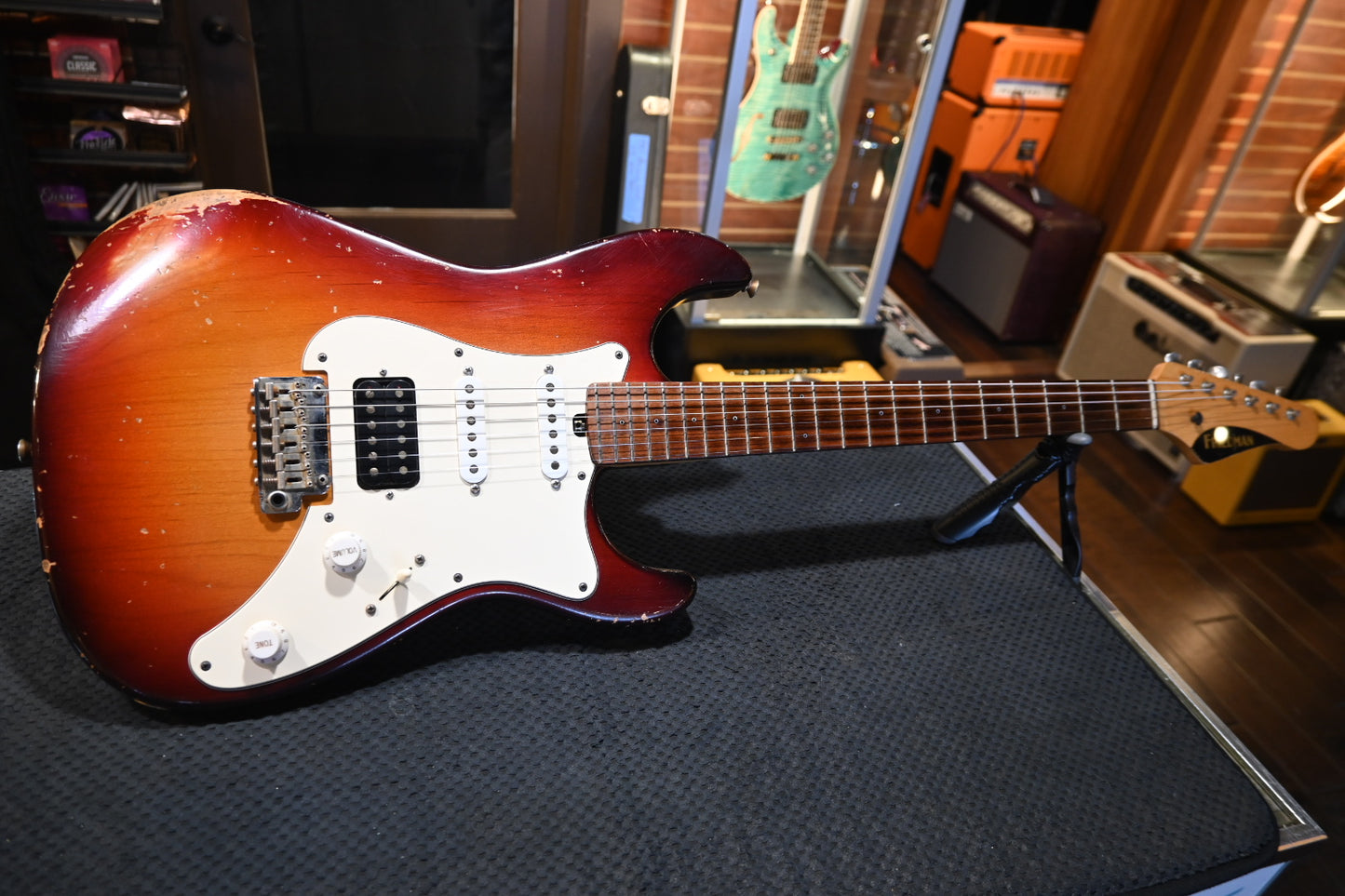 Friedman Vintage S HSS 2020 - Sunburst Guitar #1220 - Danville Music