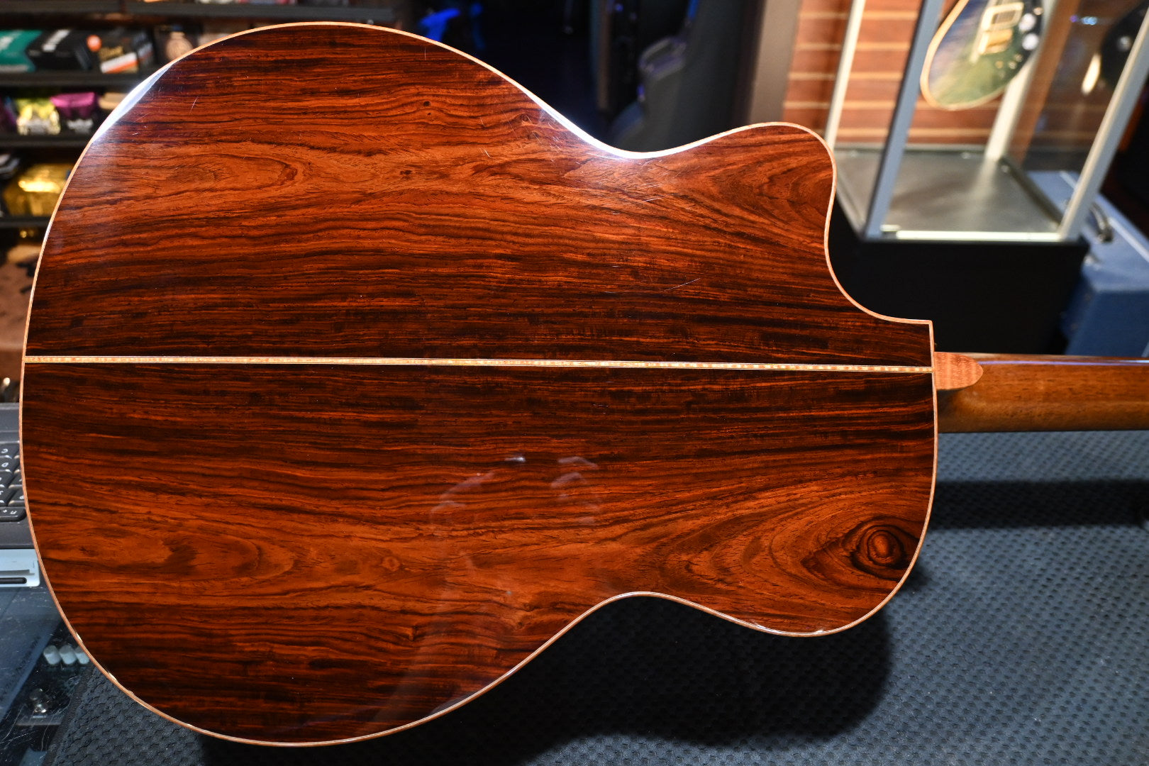 Goodall Concert Jumbo Cutaway 2017 Master Grade Redwood/AAA Cocobolo Guitar #6587 - Danville Music