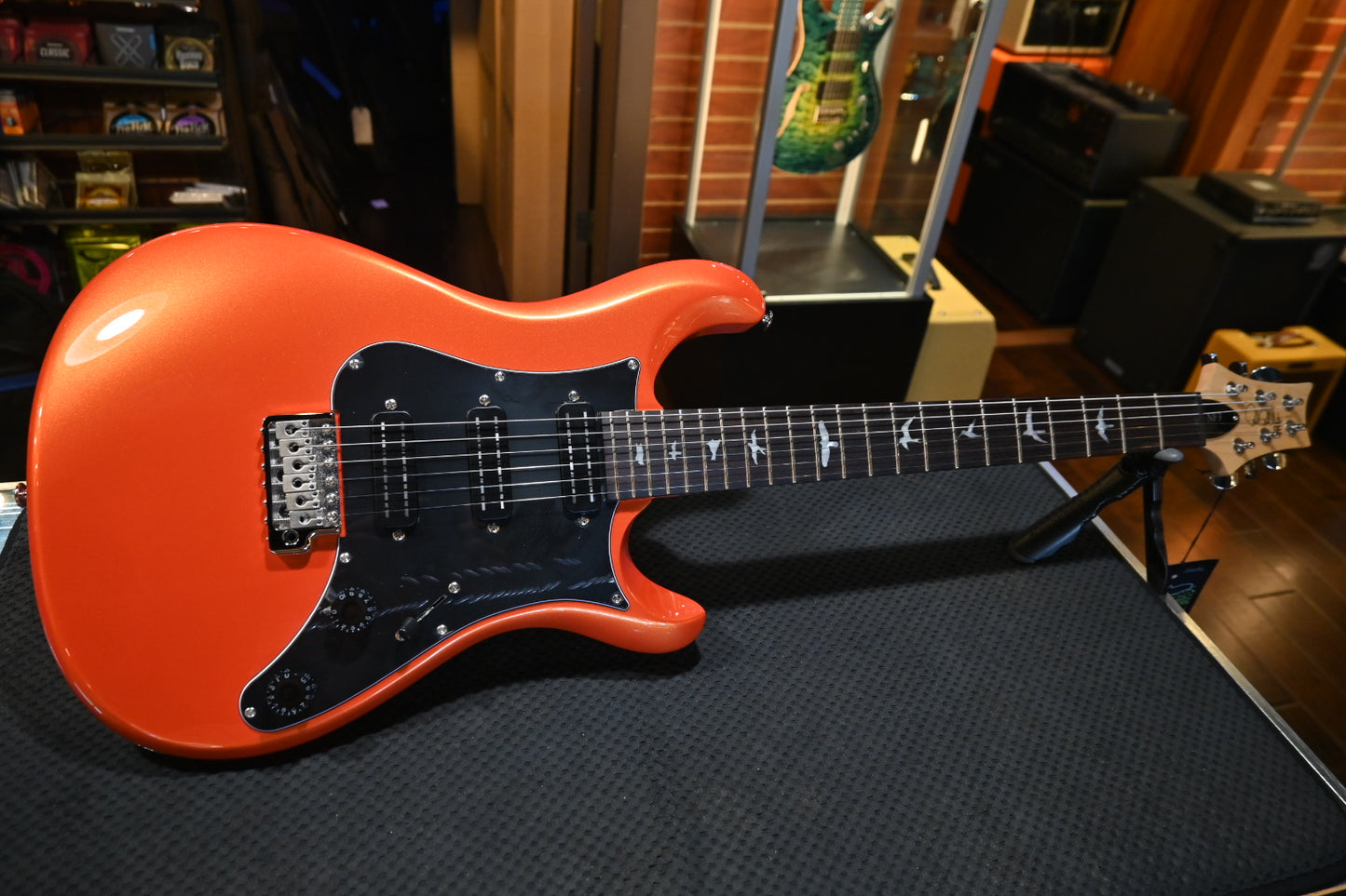 PRS SE NF3 Rosewood - Metallic Orange Guitar #7854