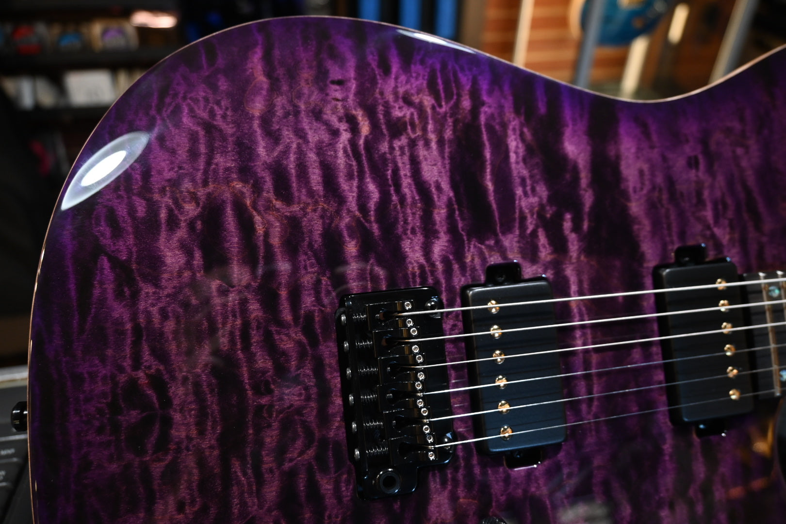 Mayones Aquila Elite S 6 - Infinite Purple Guitar #5599 - Danville Music