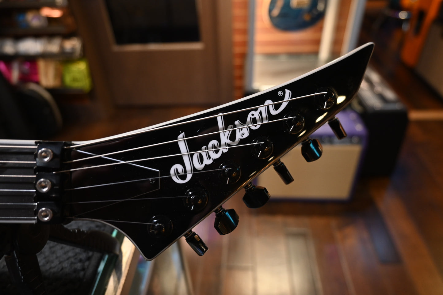 Jackson Pro Plus Soloist SL2 - Black Guitar #0218 - Danville Music
