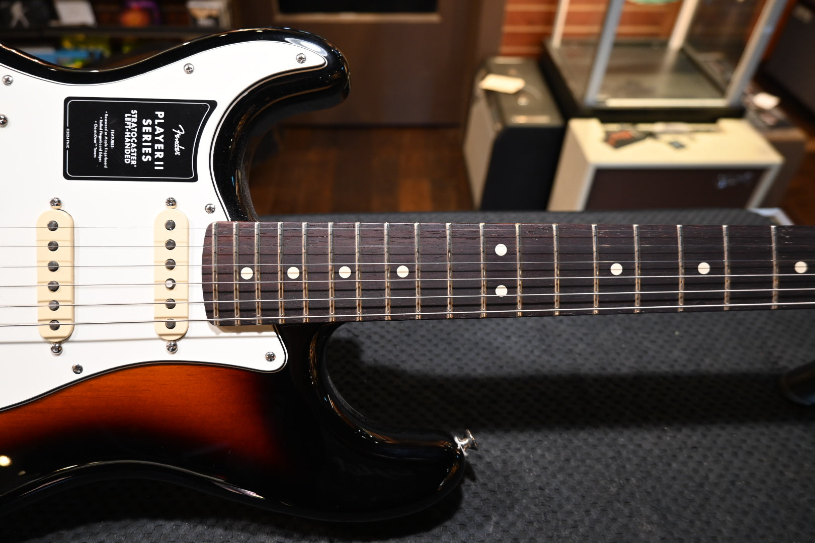 Fender Player II Stratocaster Left-Handed - 3-Color Sunburst Guitar #3654 - Danville Music