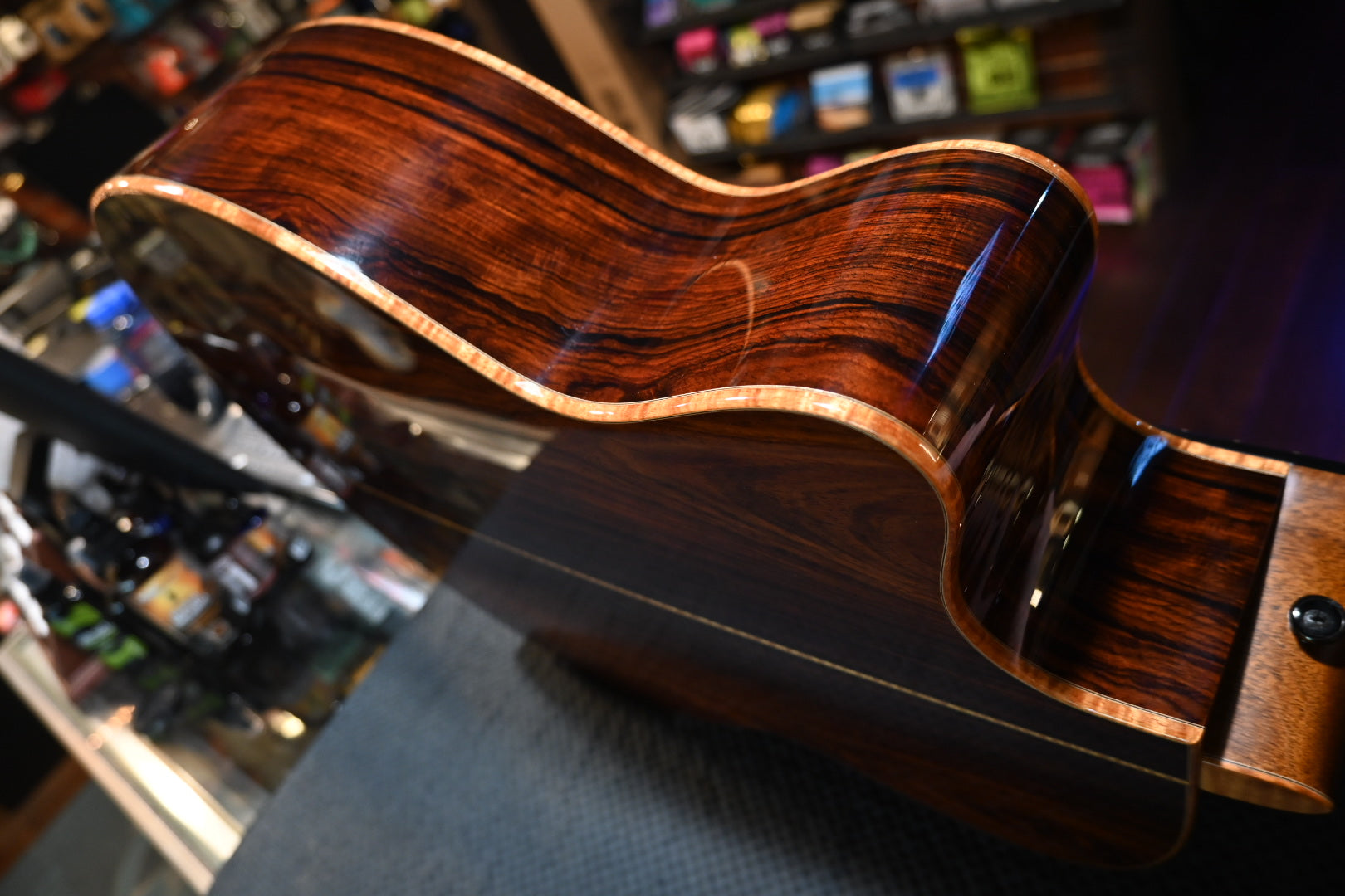 Goodall Concert Jumbo Cutaway 2017 Master Grade Redwood/AAA Cocobolo Guitar #6587 - Danville Music