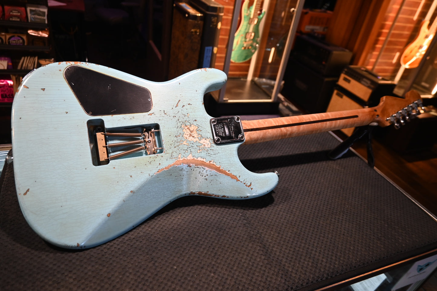 Charvel San Dimas 2H FR84 2024 - Daphne Blue Guitar #4280 - Danville Music