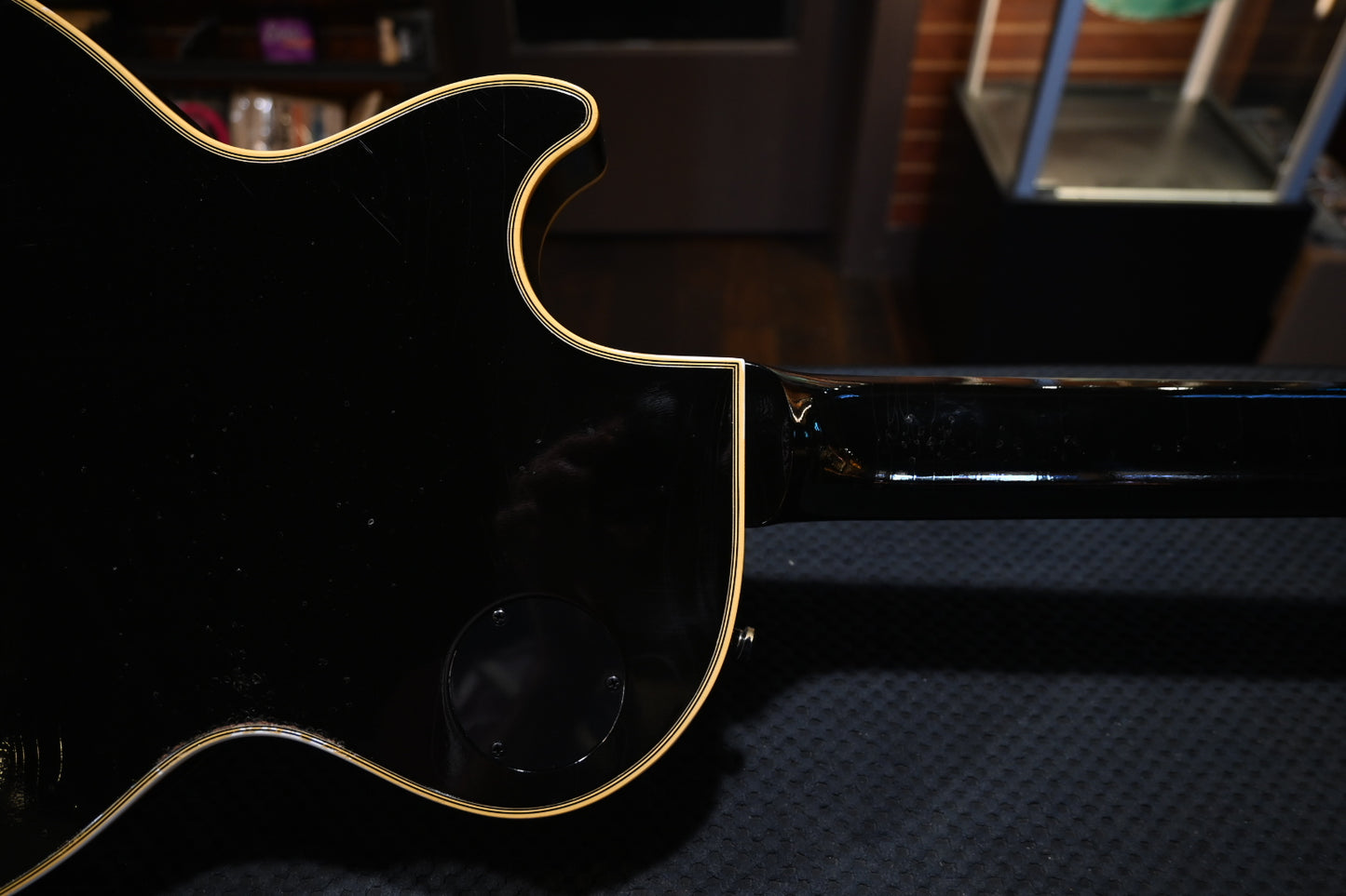 Gibson Custom Shop Kirk Hammett 1989 Les Paul Custom Murphy Lab Aged Nitro 2024 - Ebony Guitar #KH114 - Danville Music