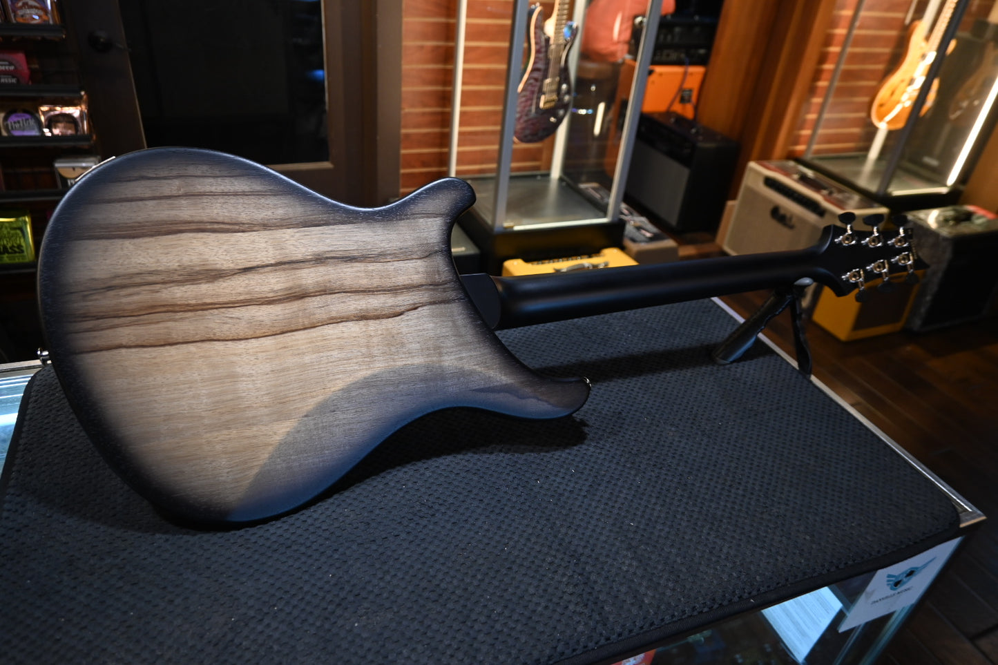 PRS S2 Vela Black Limba Limited Edition - Natural Smokeburst Guitar #8743