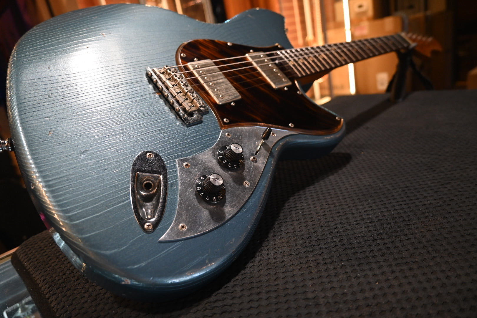 Novo Custom Serus 2020 - Pelham Blue Guitar #9577 - Danville Music