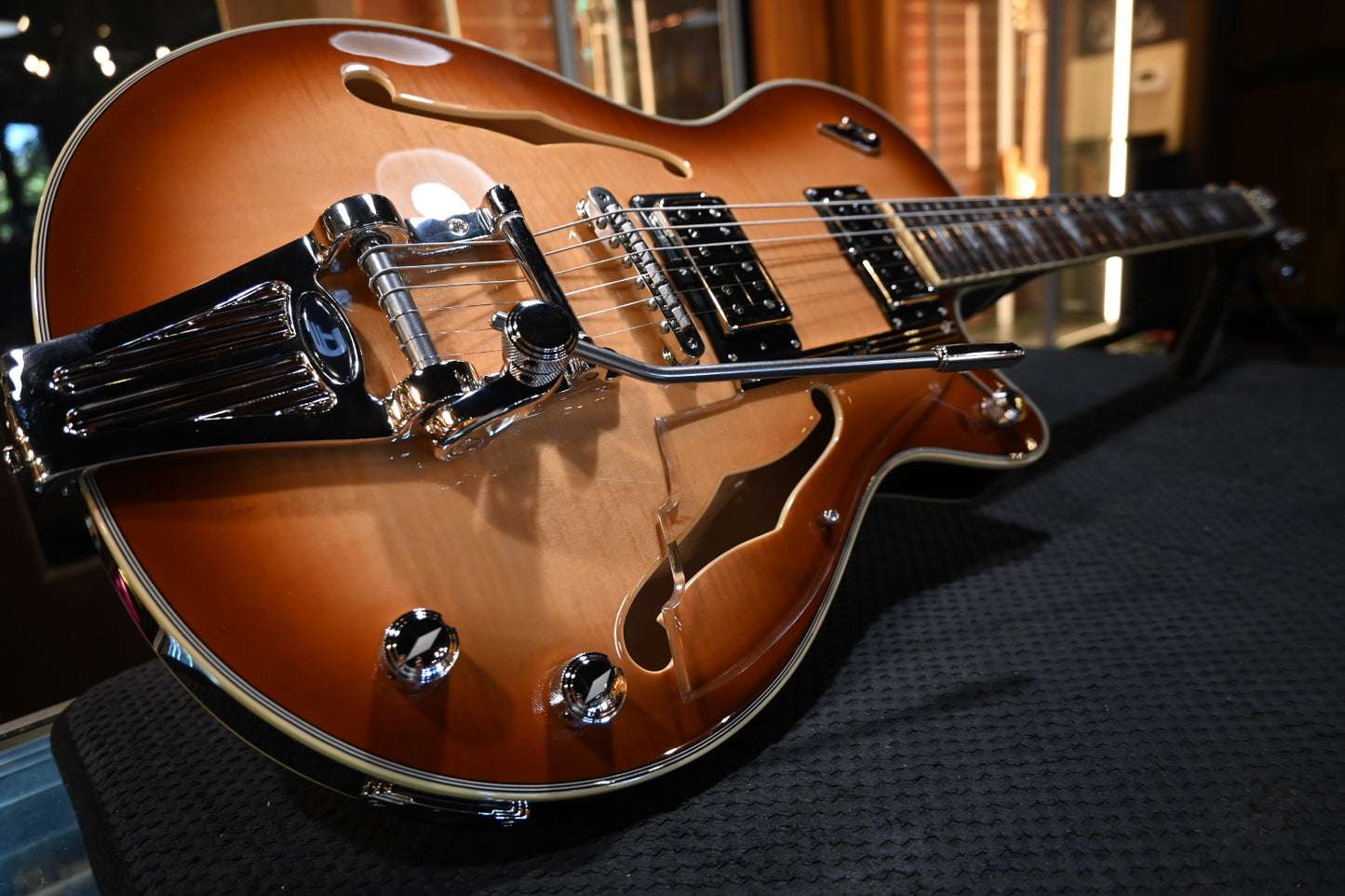 Duesenberg Starplayer TV Deluxe - Light Antique Burst Guitar #3144 - Danville Music