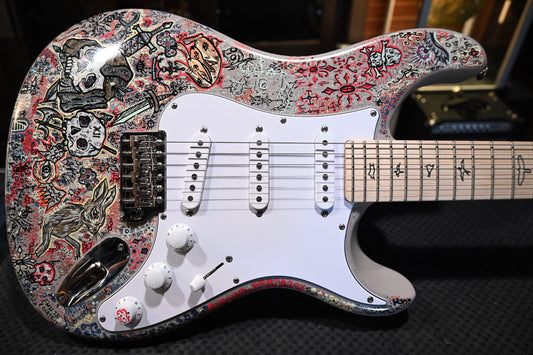 PRS Silver Sky Danville Music x Rosati “Skull Menagerie” 2026 - Moc Sand Satin Guitar #4866