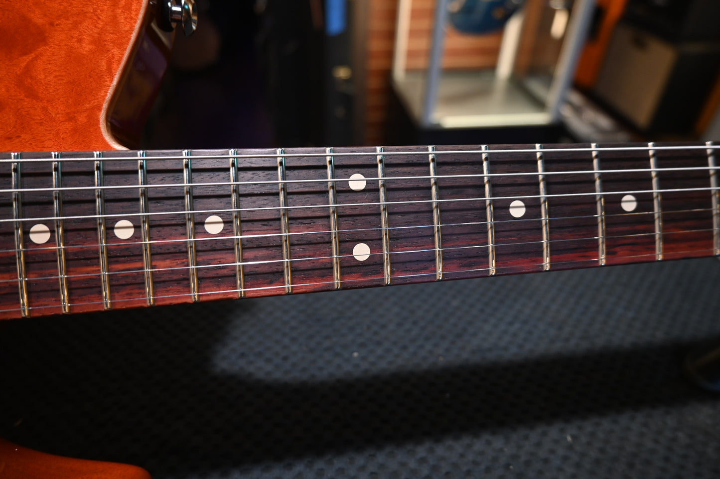 Suhr Oso Figured Maple - Custom Orange Stain Guitar #9358