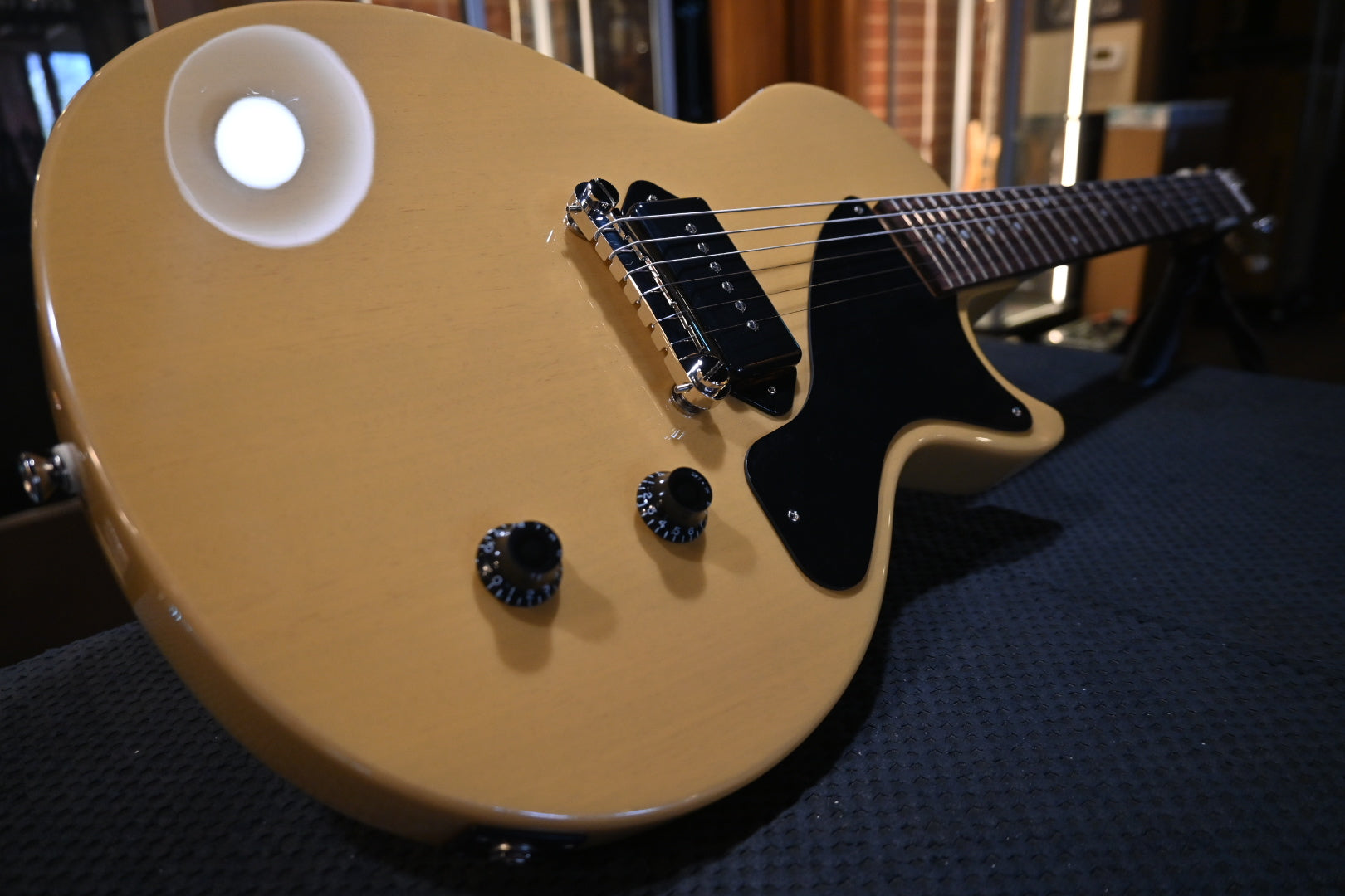 Epiphone Les Paul Junior - TV Yellow Guitar #0520 - Danville Music