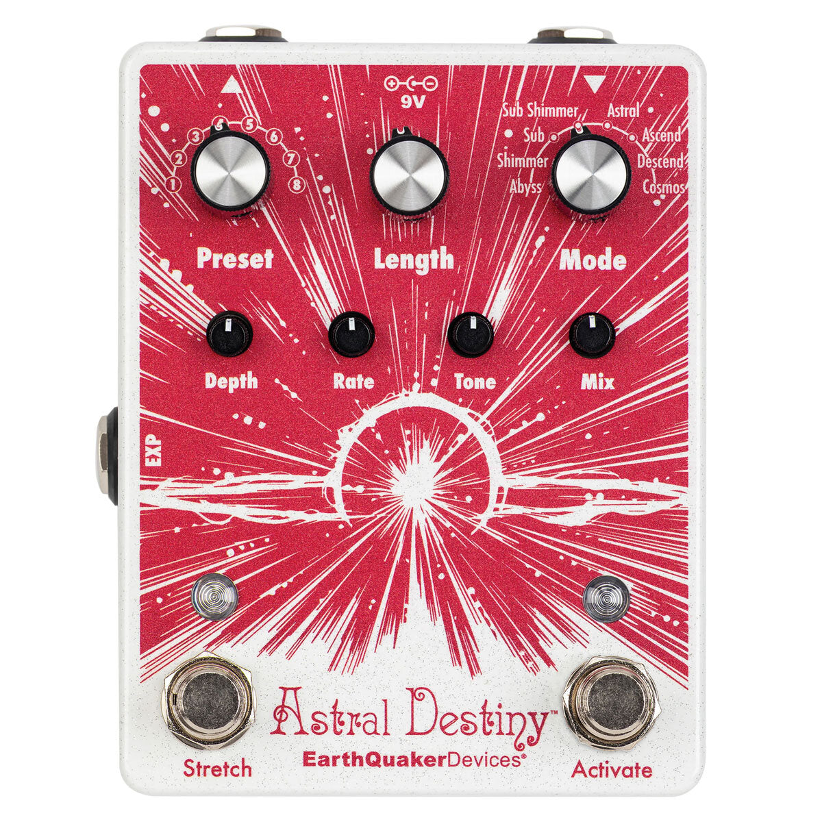EarthQuaker Devices Astral Destiny Reverb Effect Pedal - Danville Music