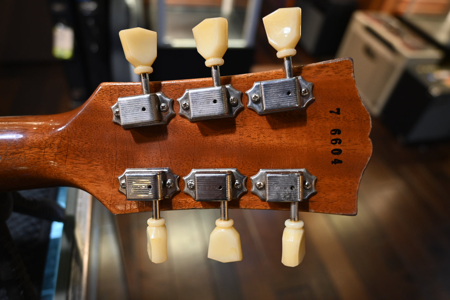 Gibson Custom Shop 1957 Les Paul Standard Reissue Murphy Lab Ultra Heavy Aged - Mustard Gold Guitar #6604