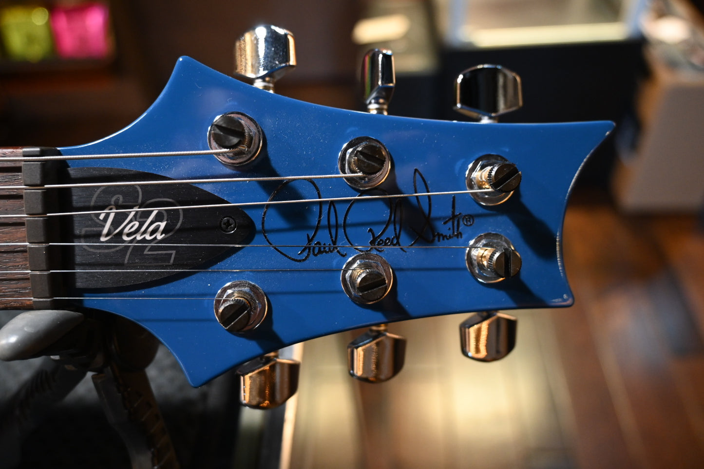 PRS S2 Vela 2024 - Space Blue Guitar #8539 - Danville Music