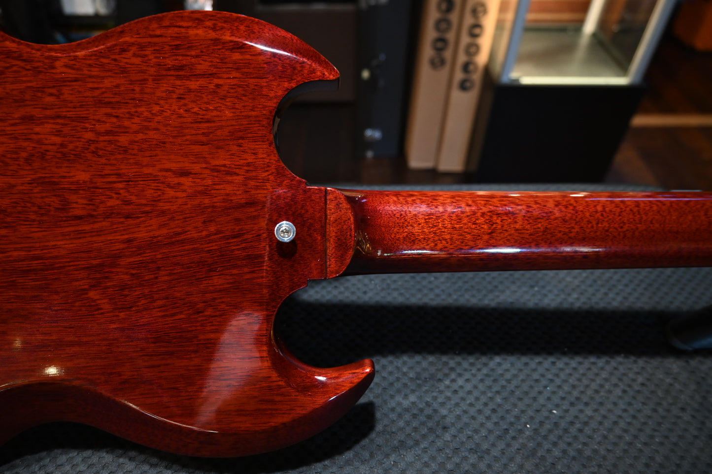 Gibson Custom Shop 1961 Les Paul SG Standard Reissue Stop-Bar VOS 2022 - Cherry Red Guitar #1421