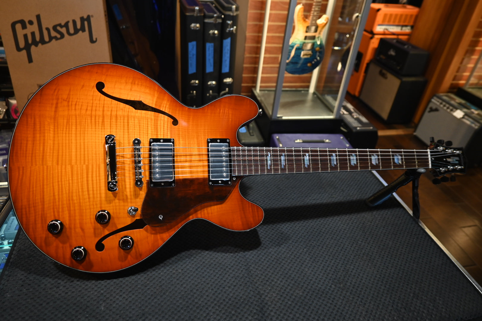 Collings I-35 Deluxe - Iced Tea Sunburst Guitar #1274 - Danville Music
