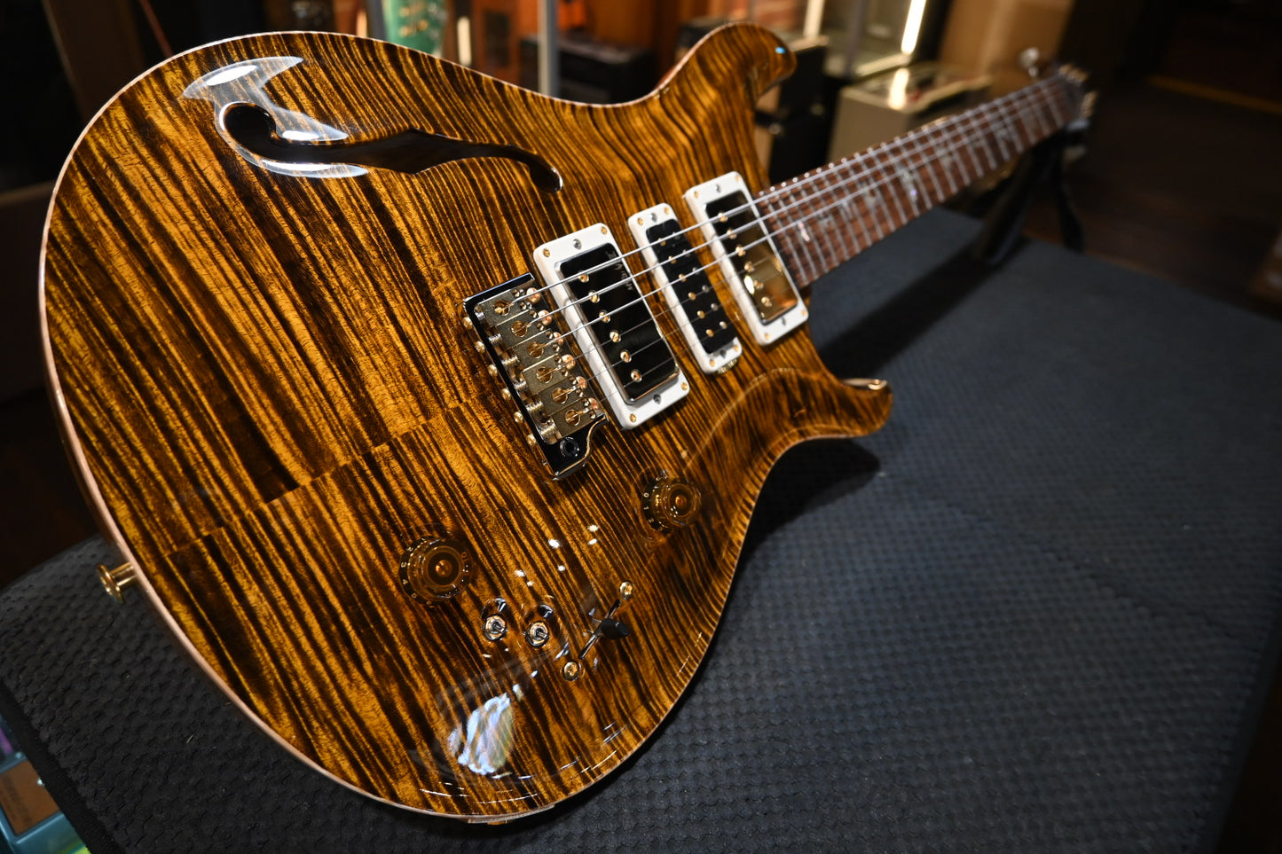 PRS 40th Anniversary Special Semi-Hollow Limited Edition - Yellow Tiger Guitar #7727