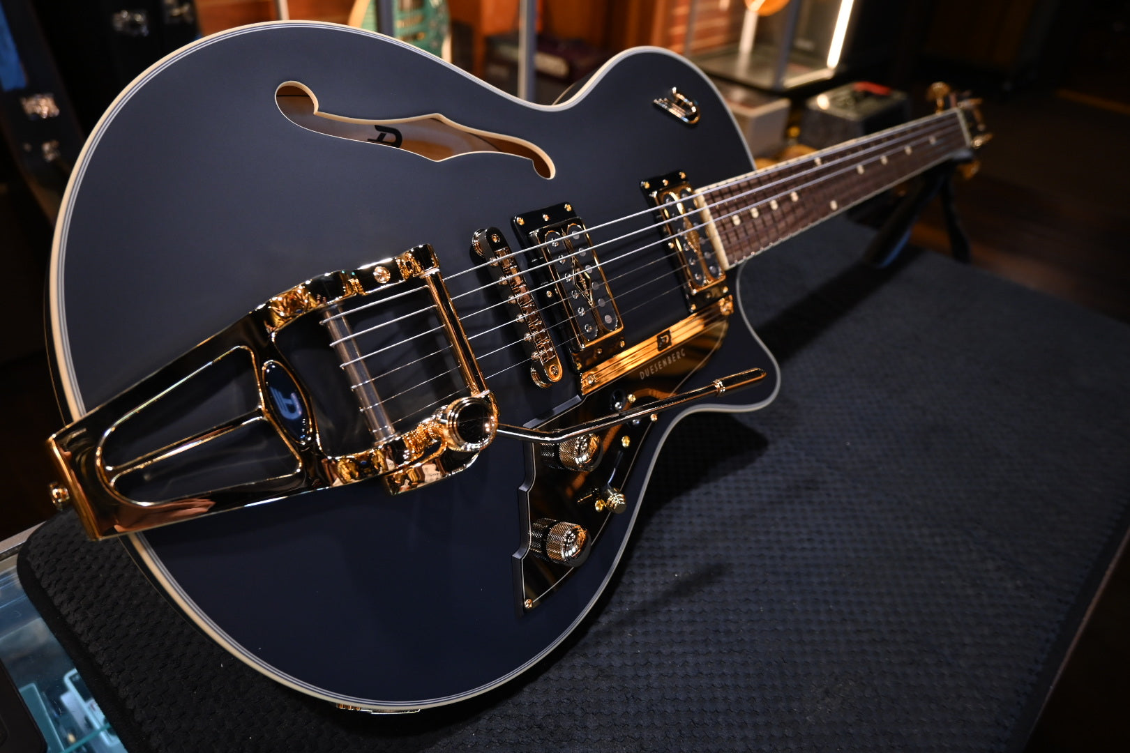 Duesenberg Starplayer TV - Black Velvet Guitar #0715 - Danville Music