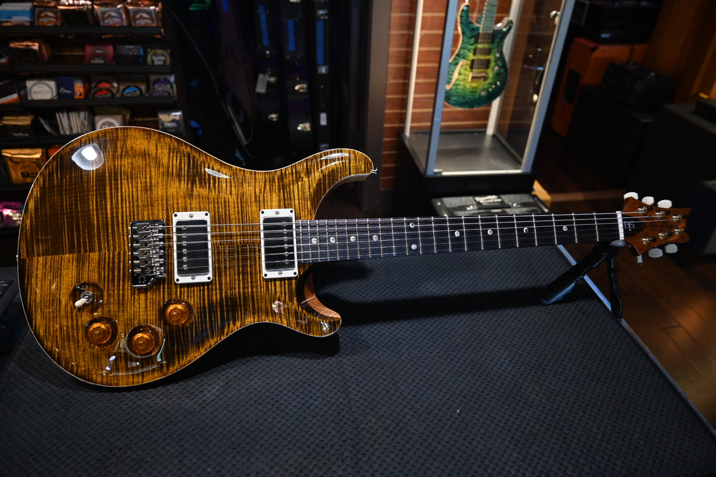 PRS DGT Moons - Yellow Tiger Guitar #5408