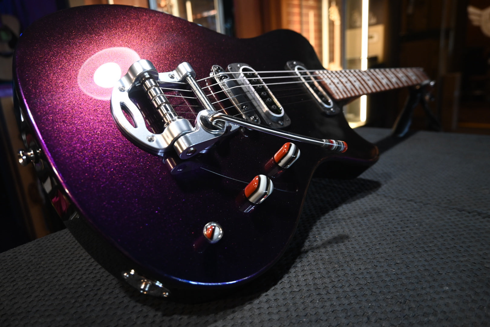 Powers Electric A-Type PF42 CamTail - Chroma Cosmos Guitar #B138 - Danville Music