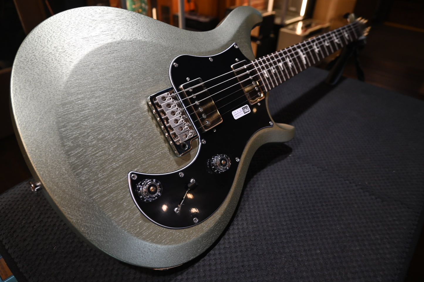 PRS S2 Standard 22 Satin - Mavis Mint Metallic Guitar #2496 - Danville Music