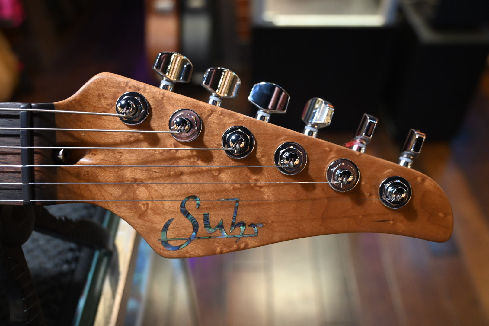 Suhr Custom Modern T Roasted Swamp Ash - Natural Guitar #8691 - Danville Music