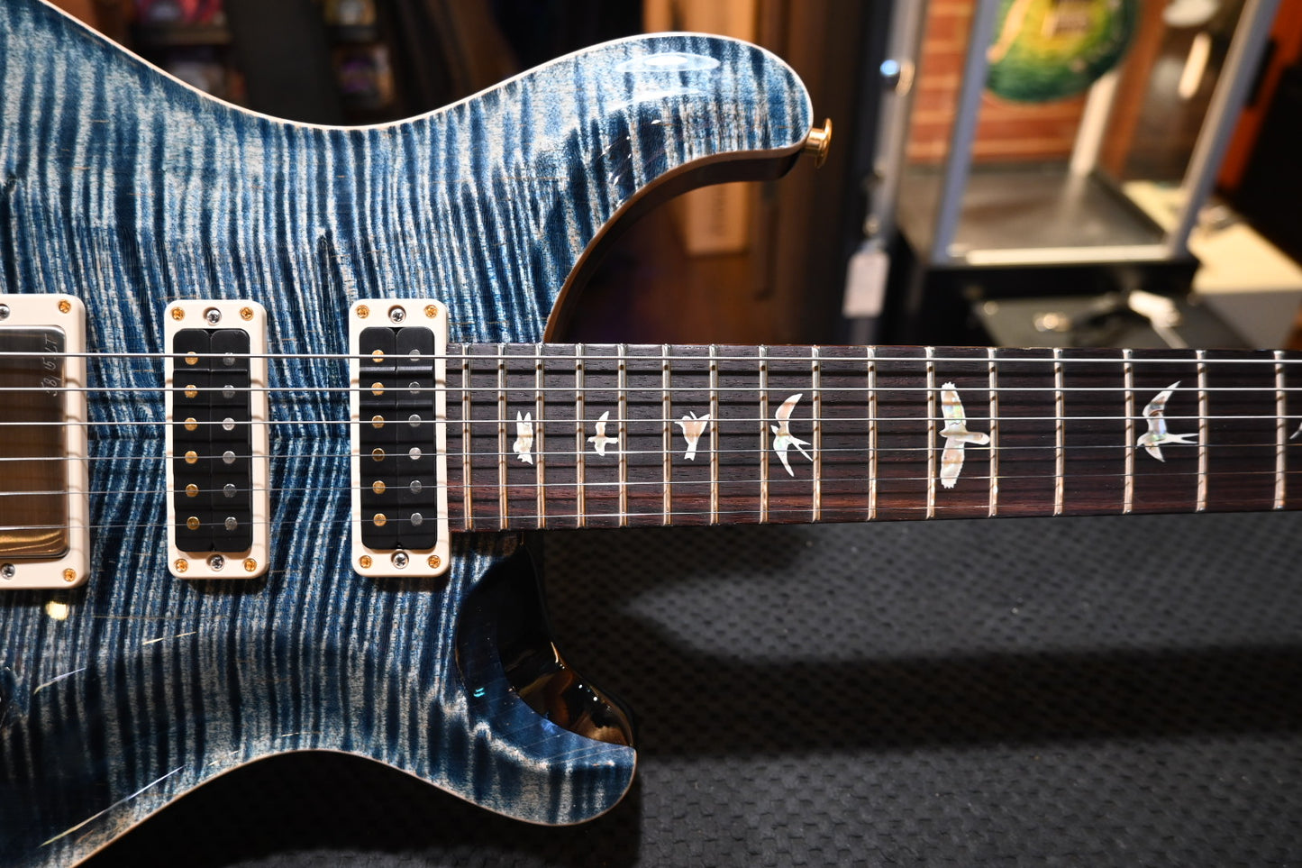 PRS Studio 10-Top - Faded Whale Blue Guitar #0675