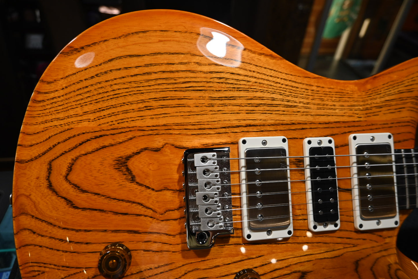 PRS Wood Library Swamp Ash Special - Orange Tabby Guitar #7355 - Danville Music