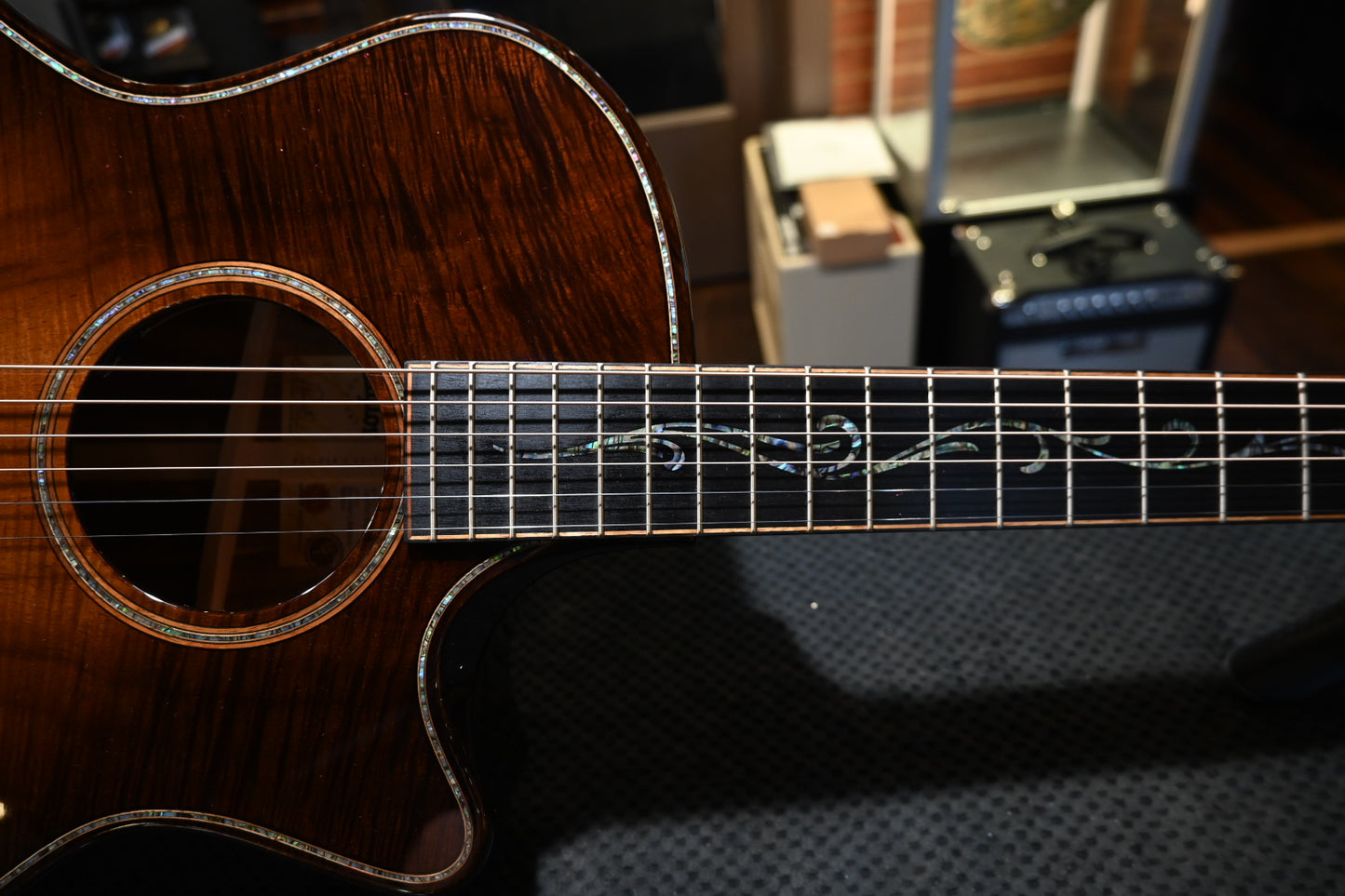 Taylor Next Generation K24ce AA Koa - Kona Edgeburst Guitar #6093