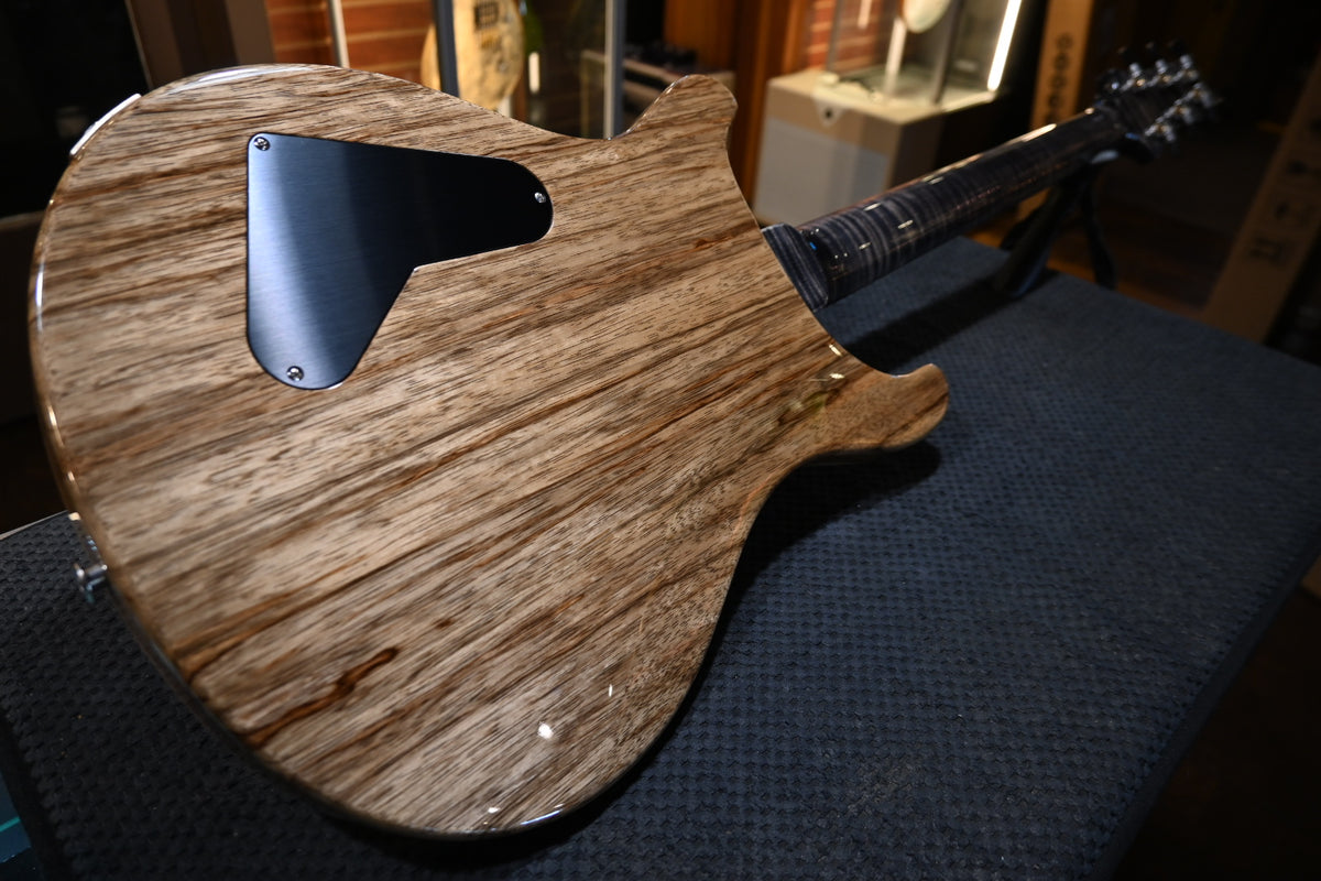 PRS Wood Library Custom 24 Stoptail Limited Edition 10-Top - Charcoal Guitar #0111