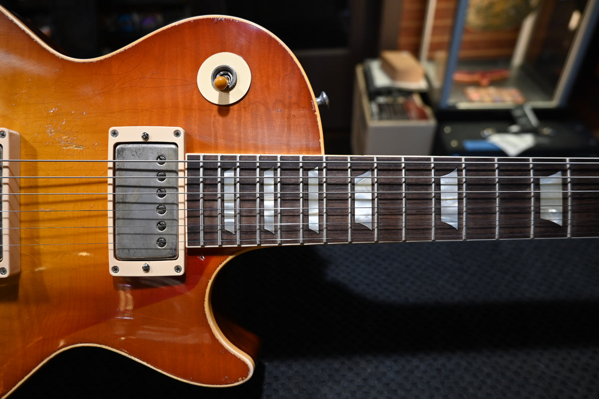 Gibson Custom Shop 1959 Les Paul Standard Reissue Murphy Lab Heavy Aged - Molten Amber Burst Guitar #1754