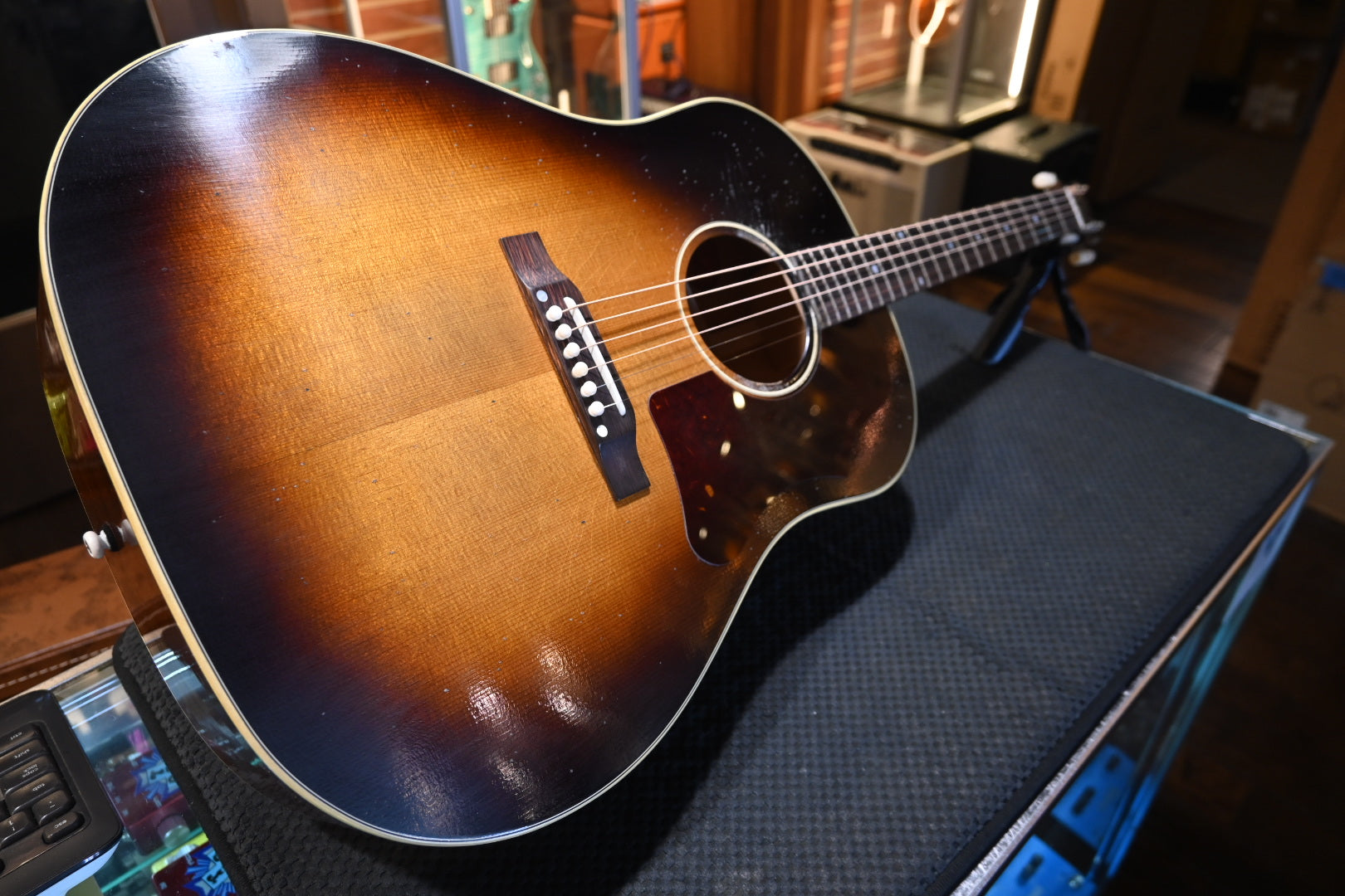 Gibson Custom Shop 1955 J-45 Murphy Lab Light Aged - Vintage Sunburst Guitar #5047 - Danville Music