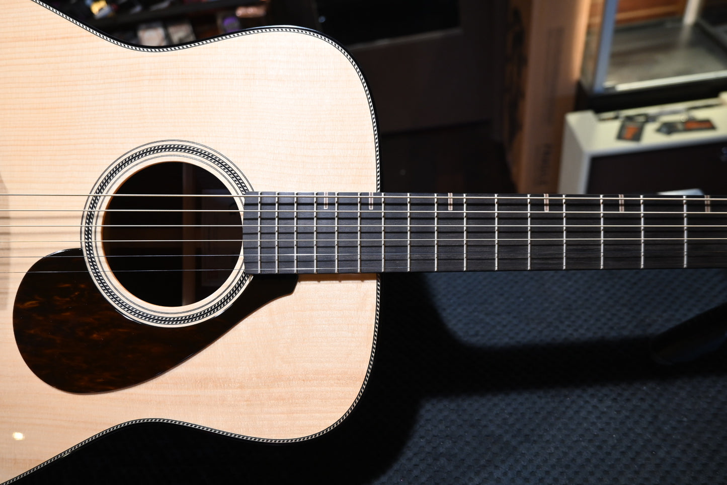 Yamaha FG9 60th Anniversary Adirondack Spruce/Guatamalan Rosewood Guitar #093A - Danville Music