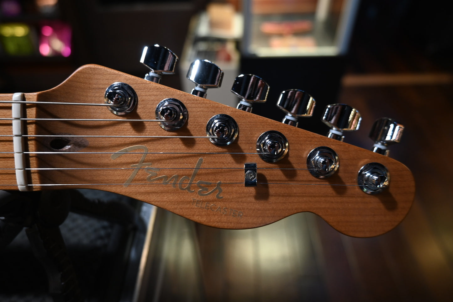 Fender Limited Edition American Ultra II Telecaster Roasted 6lbs 6oz - Natural Guitar #0933