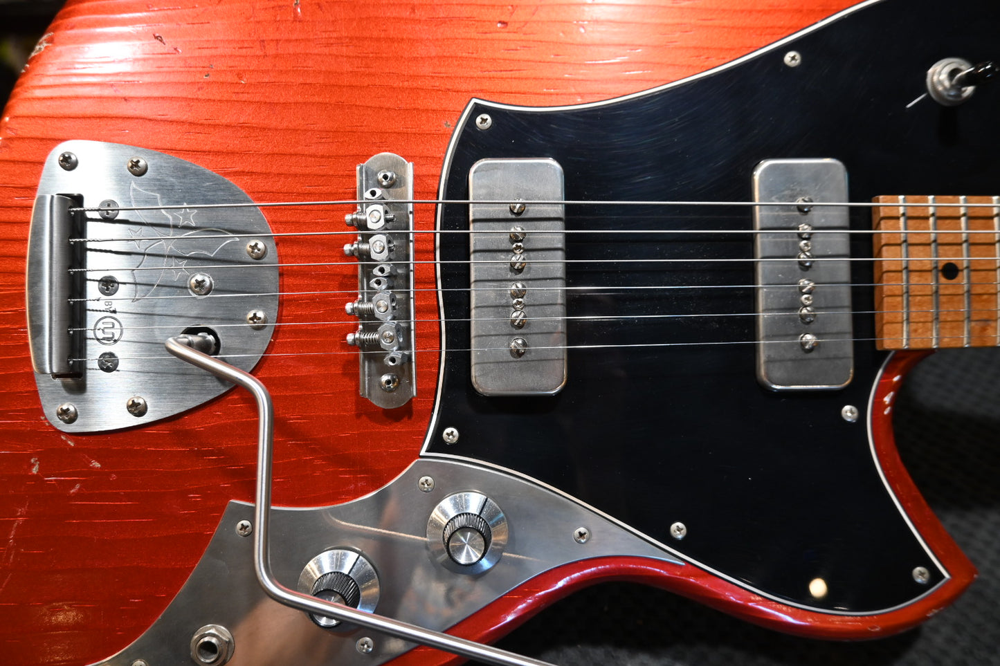 Novo Custom Serus J - Candy Apple Red Guitar #1033