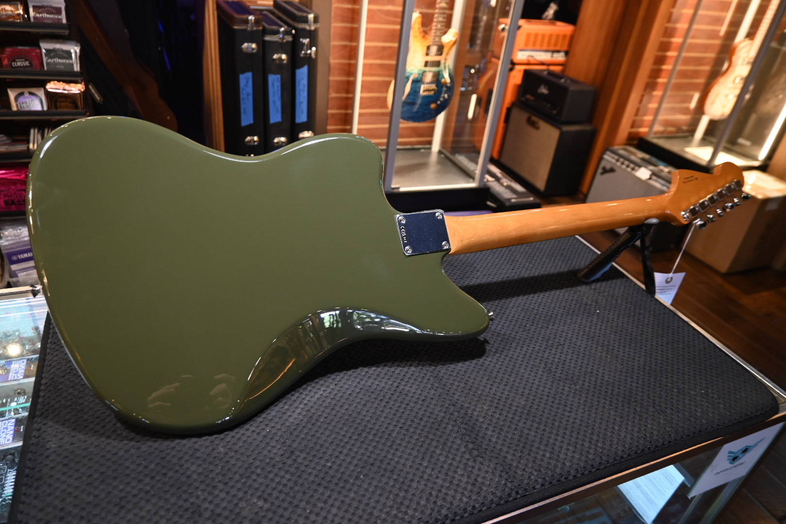 Fender Limited Edition Vintera II ‘50s Jazzmaster - Olive Guitar #7300 - Danville Music