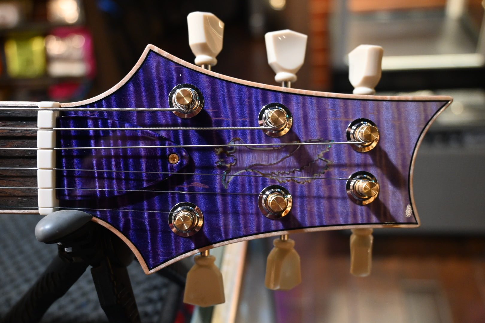 PRS Private Stock McCarty 594 Hollowbody II - Purple Dragon’s Breath Guitar #10773 - Danville Music