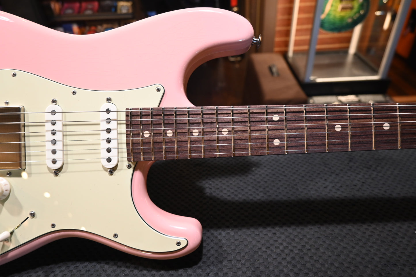 Suhr Mateus Asato Signature Classic S Antique - Shell Pink Guitar #0558 - Danville Music