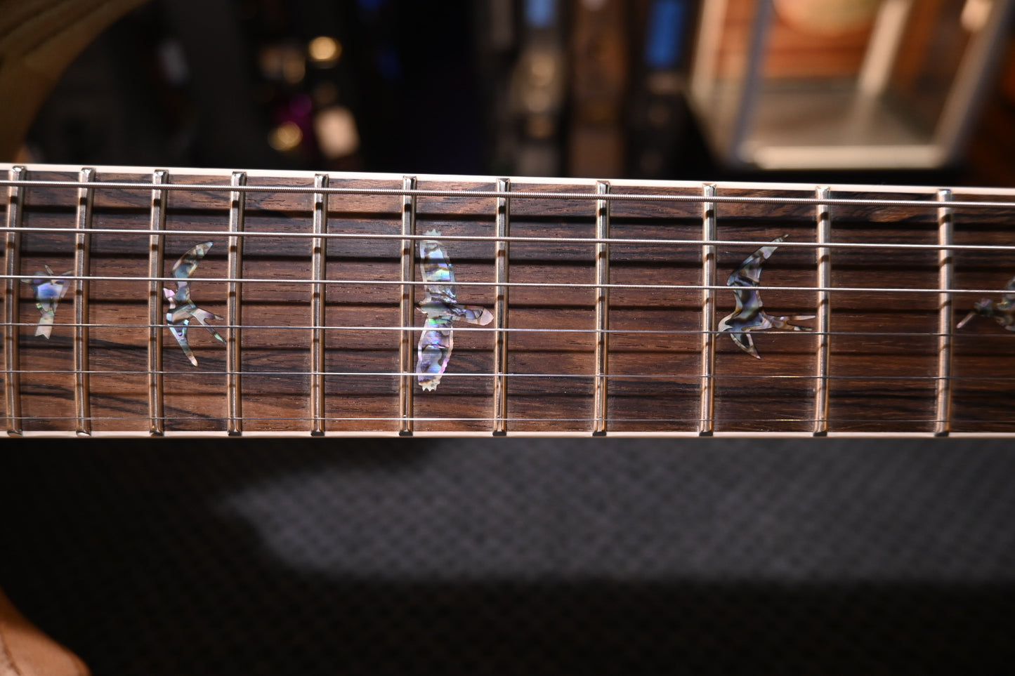 PRS Wood Library McCarty 594 Semi-Hollow Danville Music 35th Anniversary Artist Top - Bahamian Blue Guitar #8196